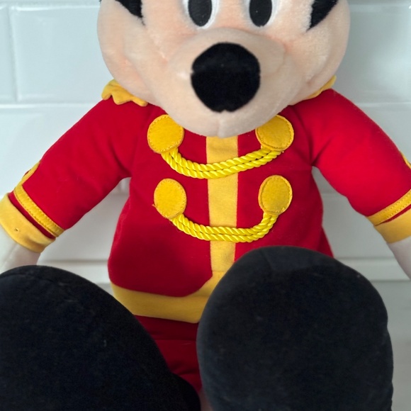 DISNEY Macy's MICKEY MOUSE MARCHING BAND LEADER Christmas Holiday Plush LARGE - Picture 13 of 14